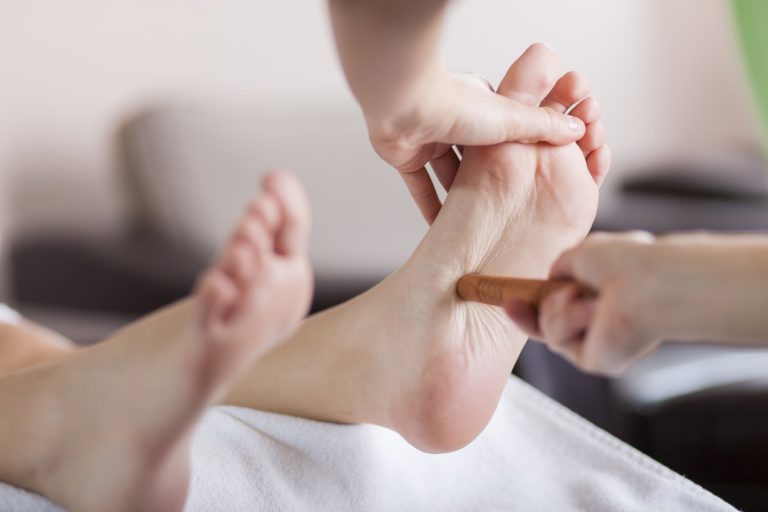 Foot reflexology Thai massage